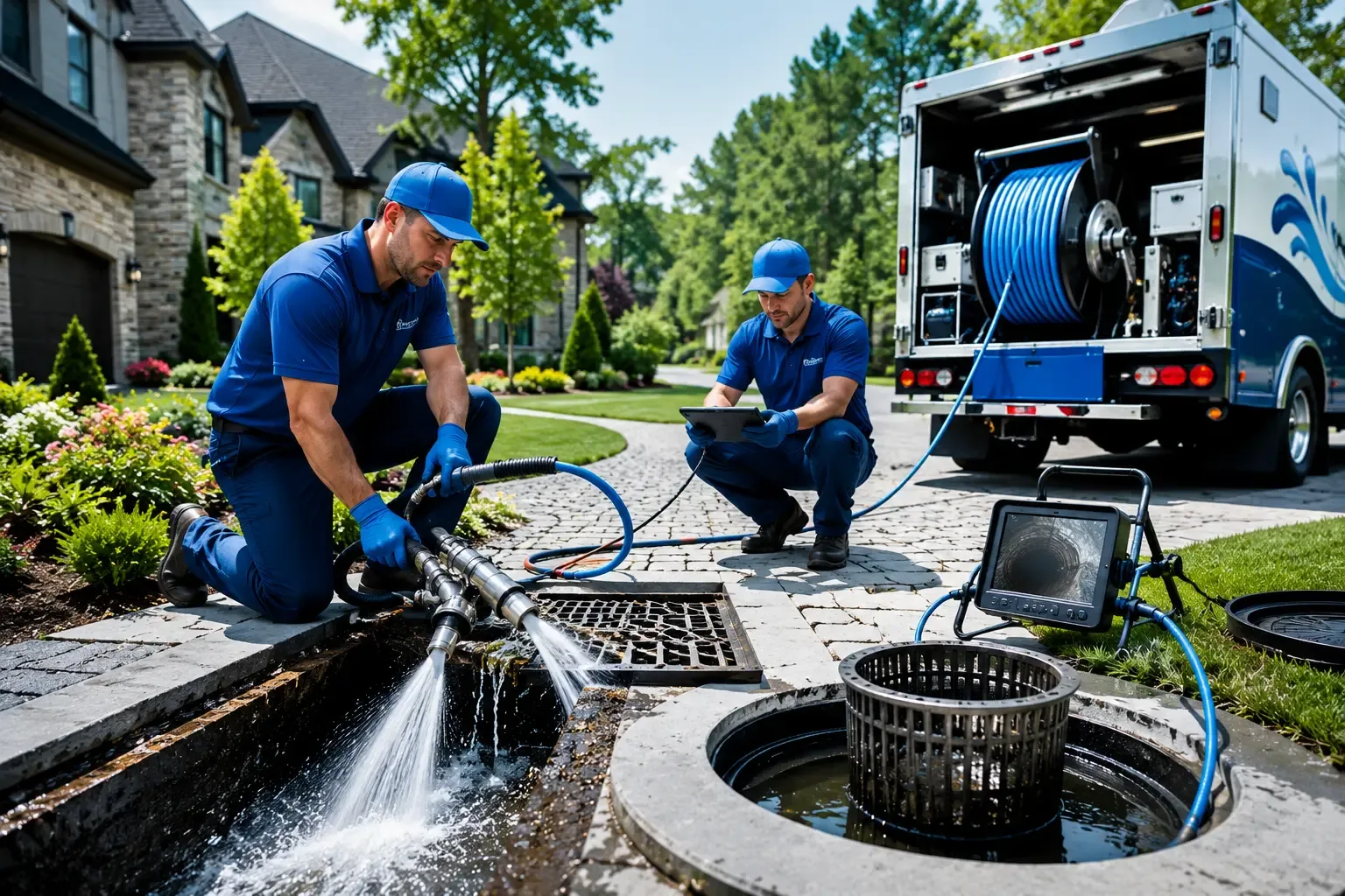 Local outdoor drain cleaning professionals in Hortonville, NY