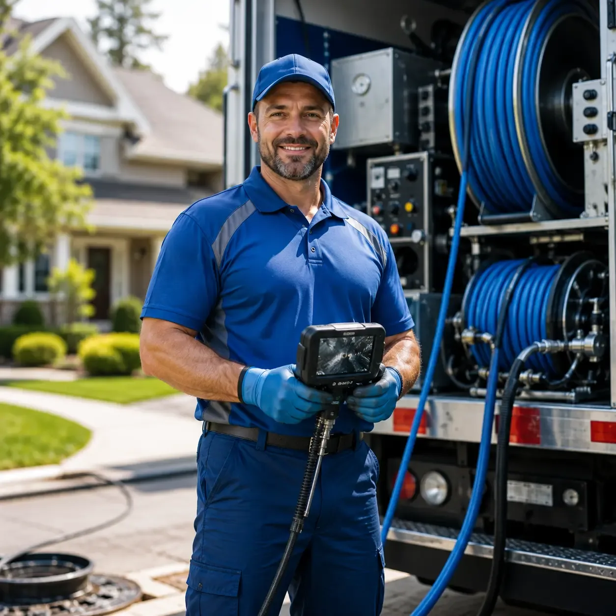 Local outdoor drain cleaning specialists in Hortonville, NY